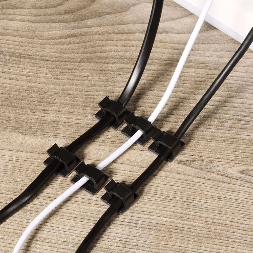 Attache Cable Adhesif