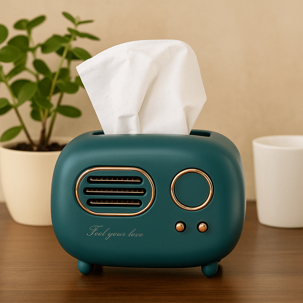 Boîte à Mouchoirs Vintage