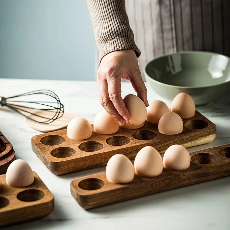 Boite à Oeufs en Bois