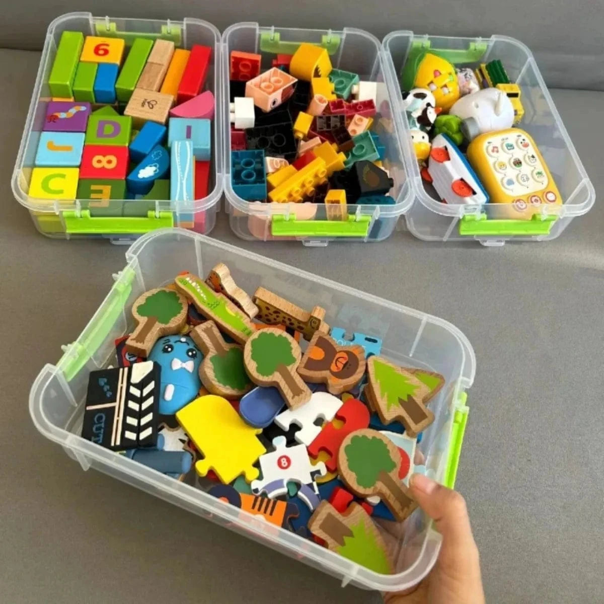 Boîte de Rangement pour Pièces LEGO
