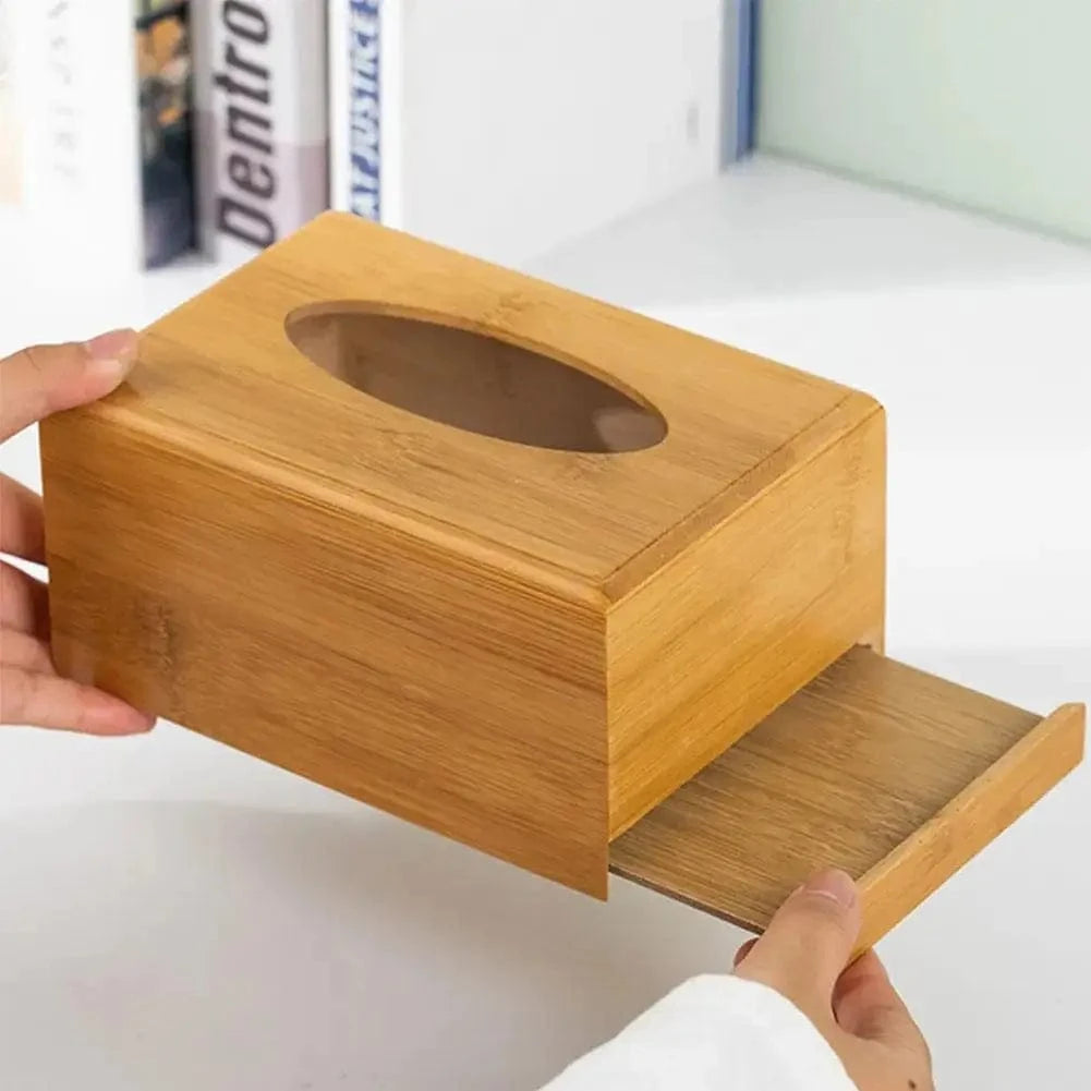 Boîte Mouchoir Bois