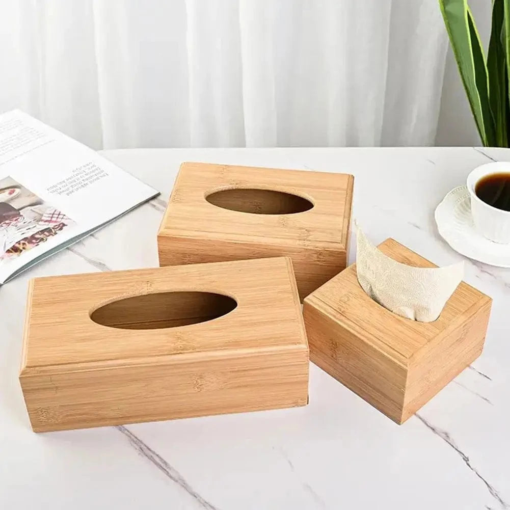 Boîte Mouchoir Bois