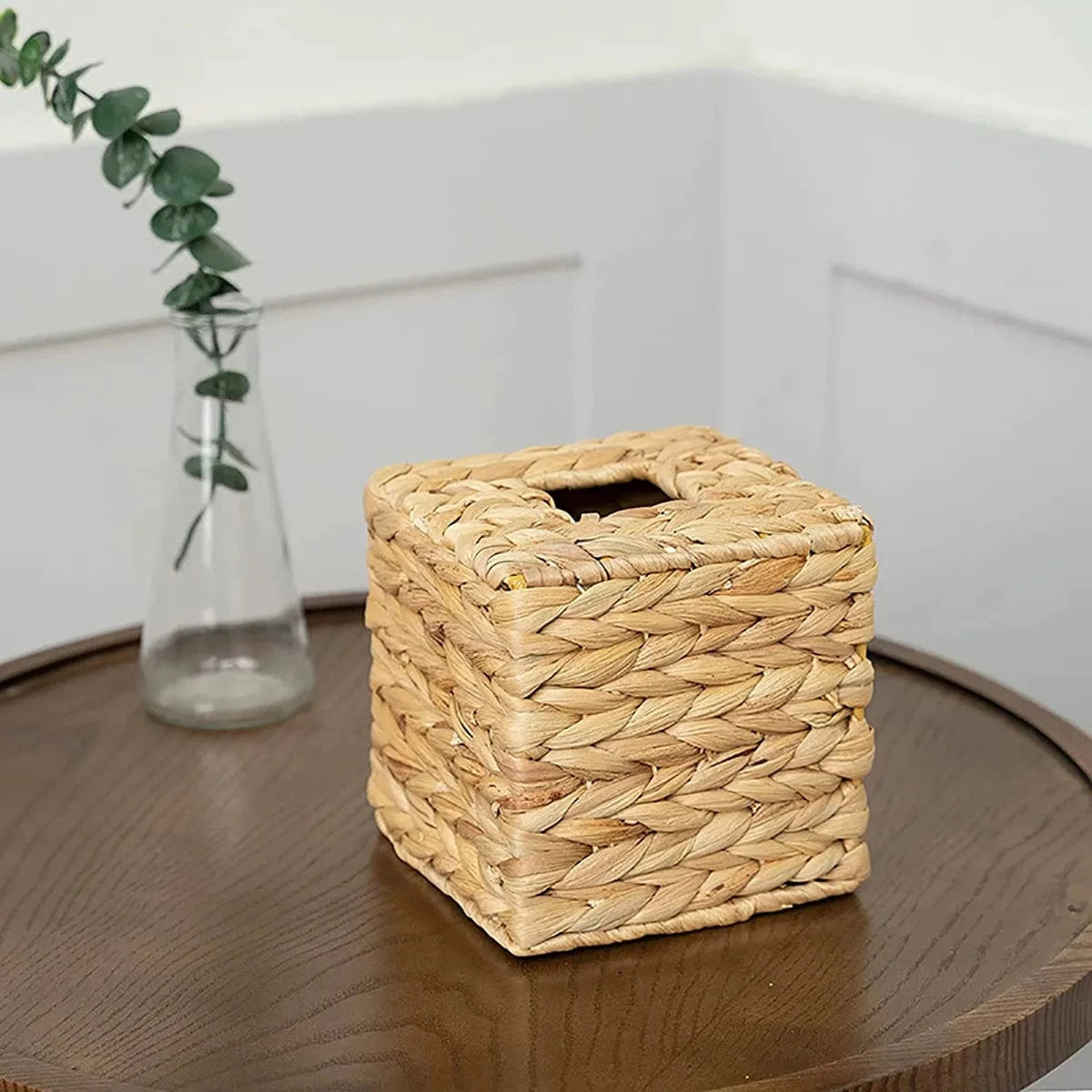 Boîte Mouchoirs Carrée Bois