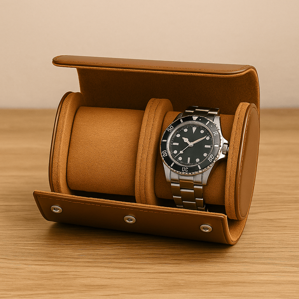 Boîte Rangement Montre Cuir M