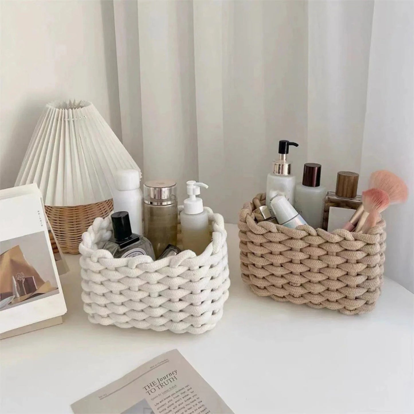 Boîte Rangement Salle de Bain Design