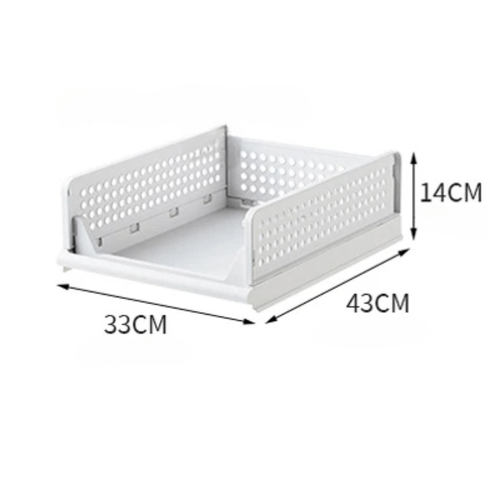 Boîte Rangement Vêtement Plastique M