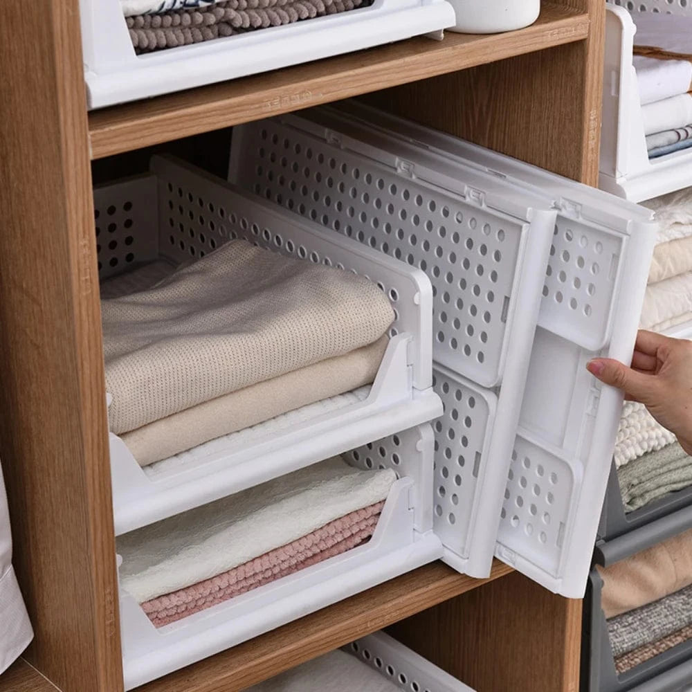Boîte Rangement Vêtement Plastique