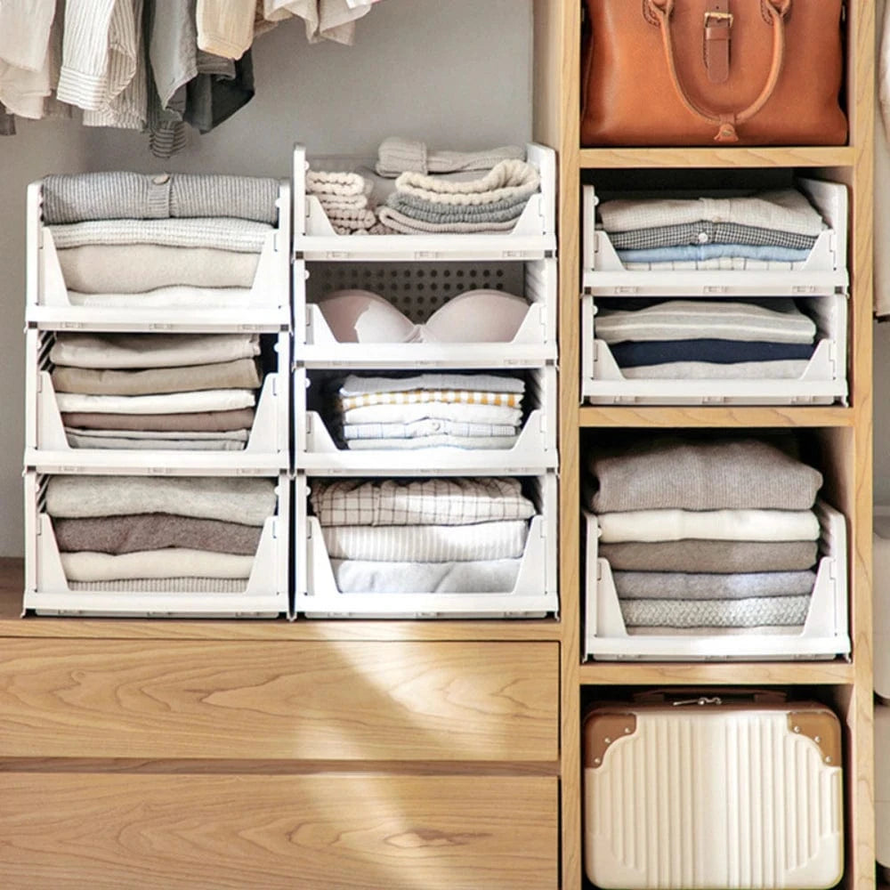 Boîte Rangement Vêtement Plastique