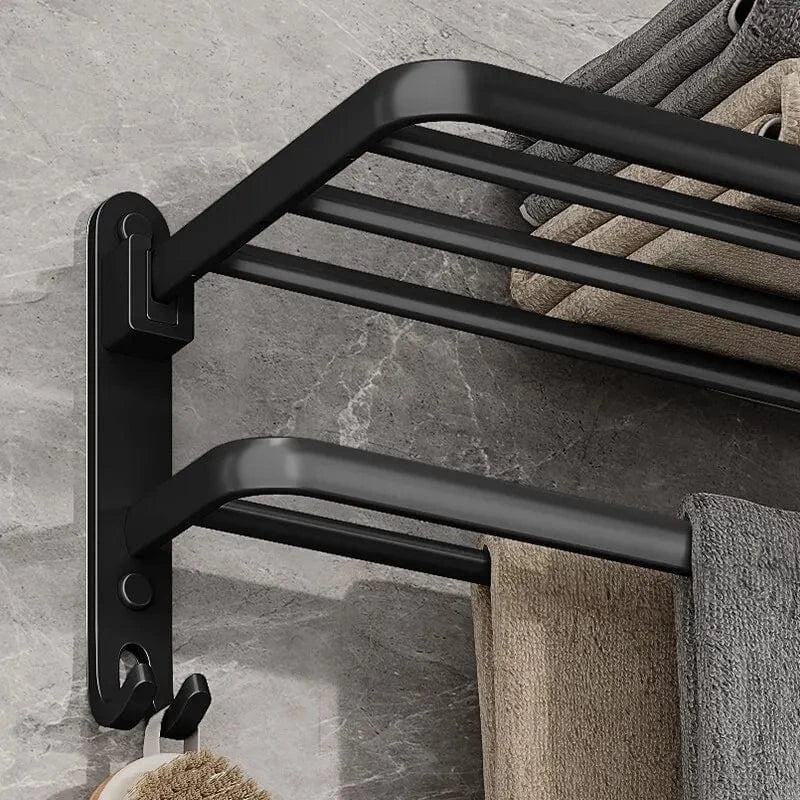 Étagère Range Serviette Salle de Bain