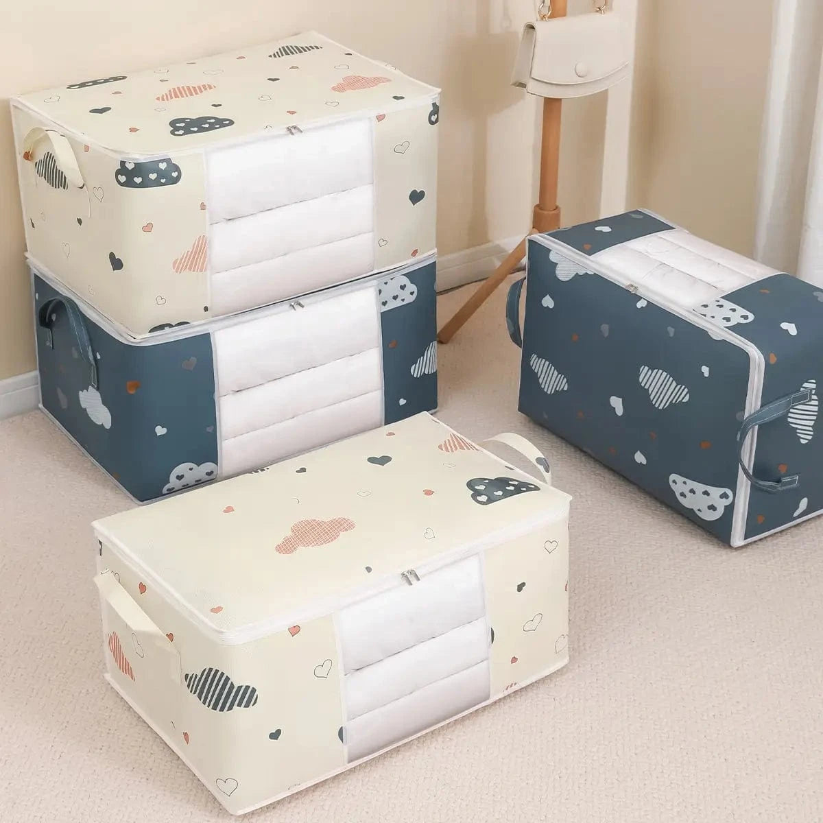 Housse de Rangement pour Grande Couette