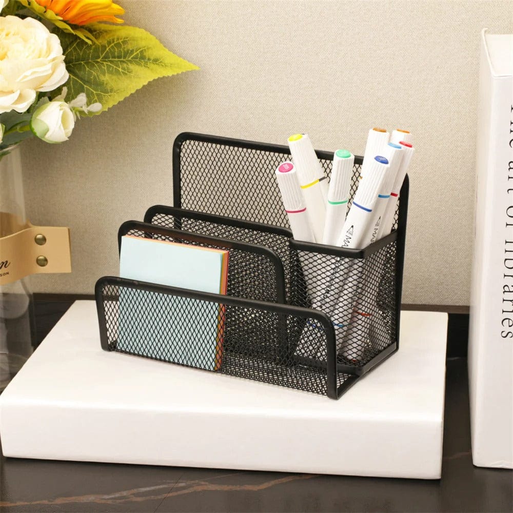 Organisateur de Bureau Noir