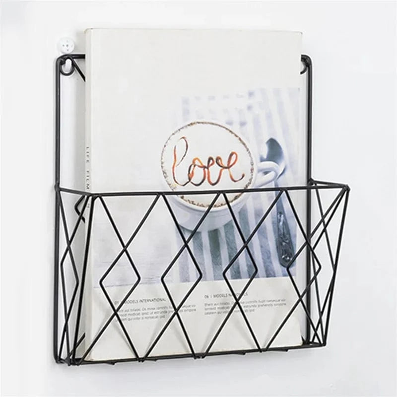Porte Courrier Design Noir