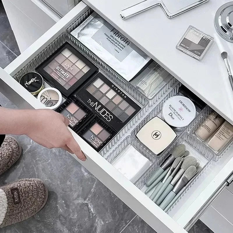 Rangement Maquillage Tiroir Transparent