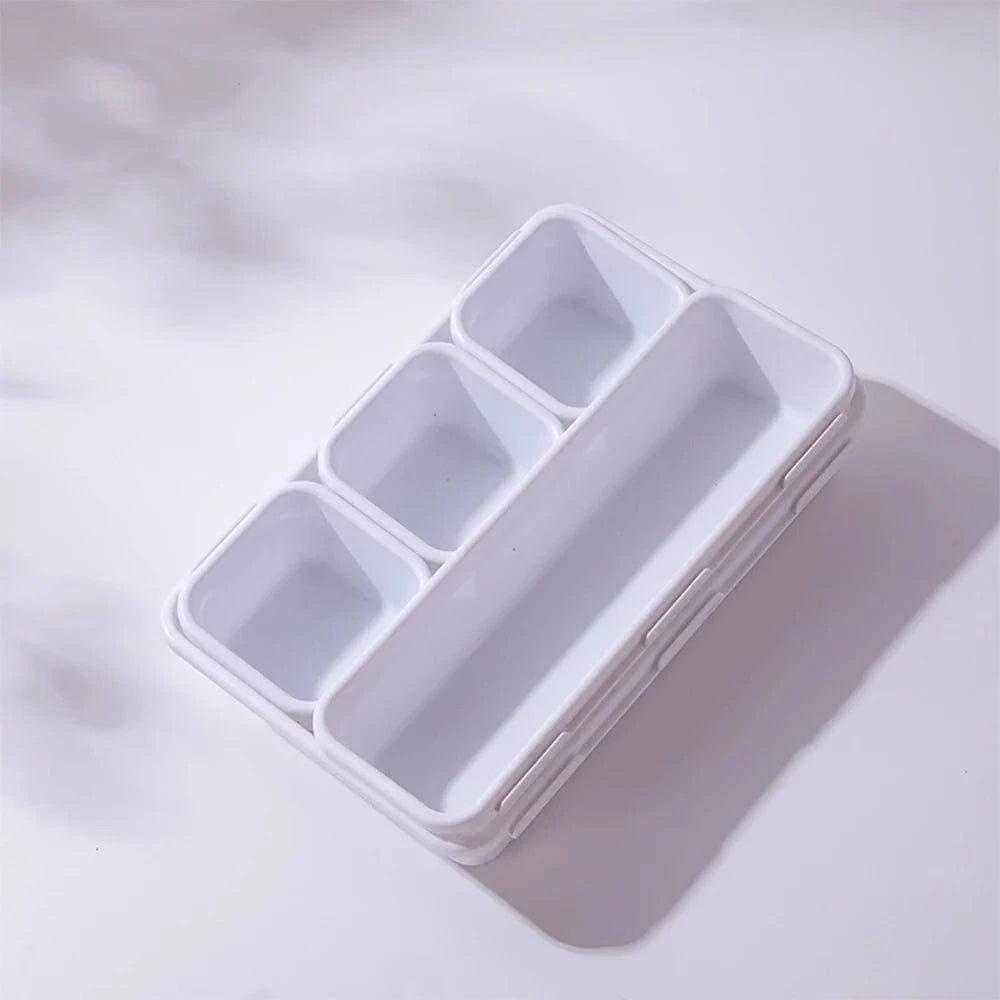Rangement Tiroir Cuisine Modulable Blanc