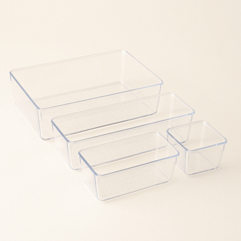 Rangement Tiroir Salle de Bain Plastique