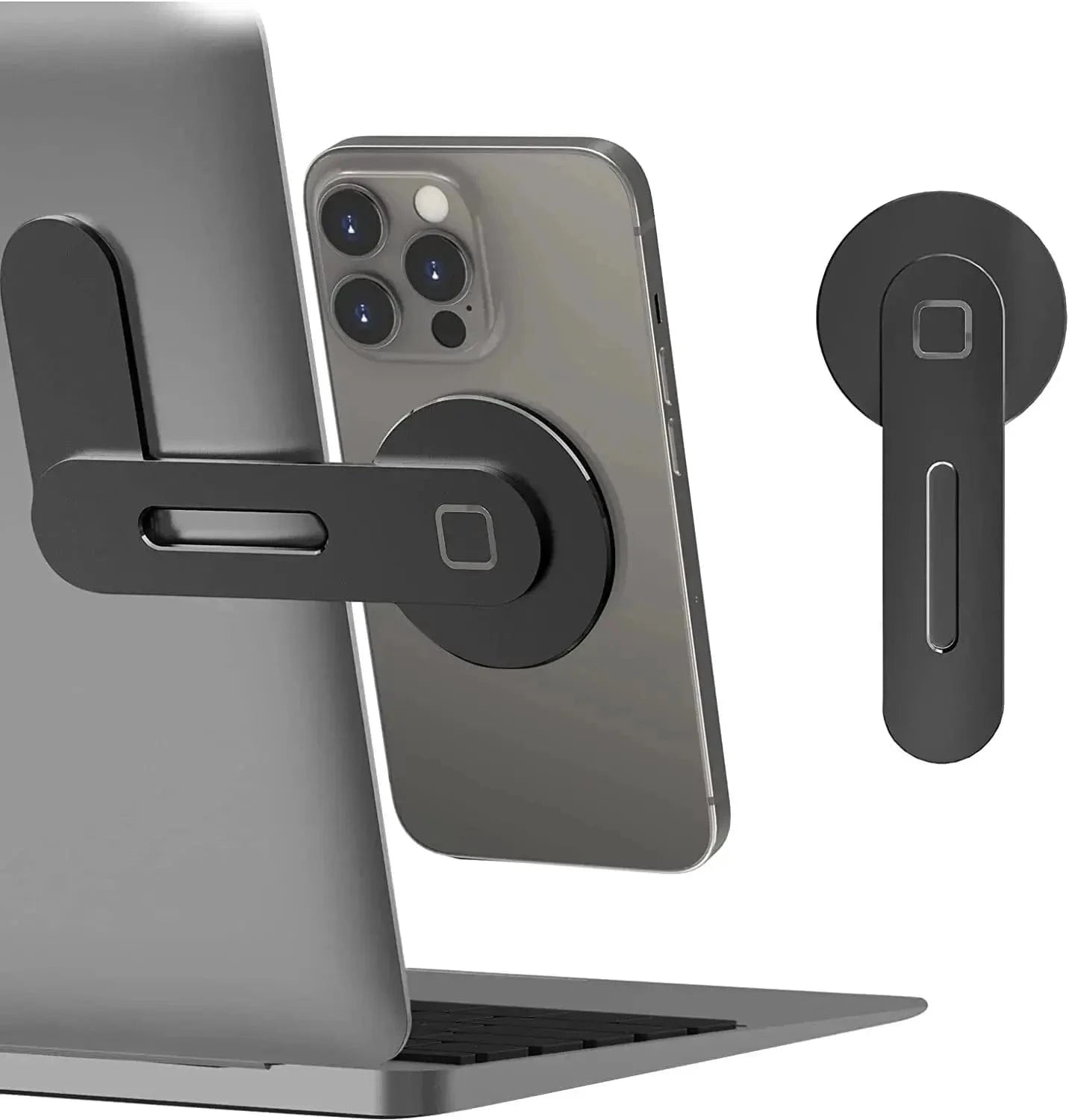 Support Telephone Portable pour Bureau Gris