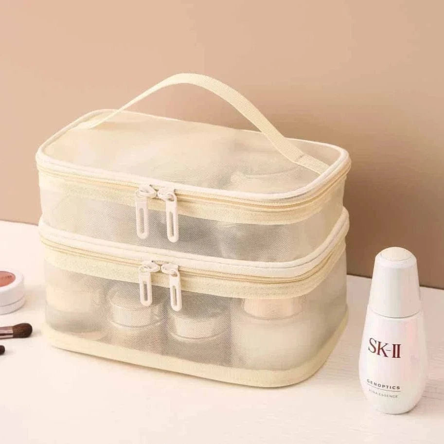 Trousse Maquillage Beige