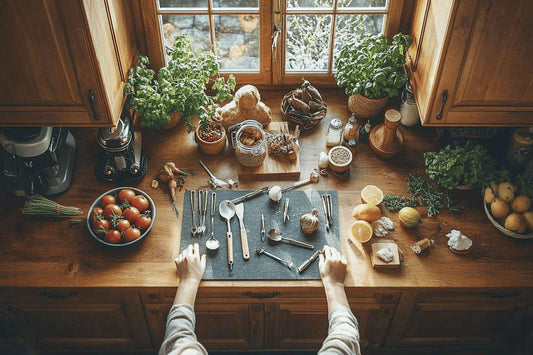 Comment Organiser son Plan de Travail Cuisine : astuces et conseils pratiques