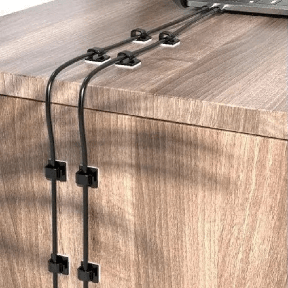 Attache Cable Adhesif