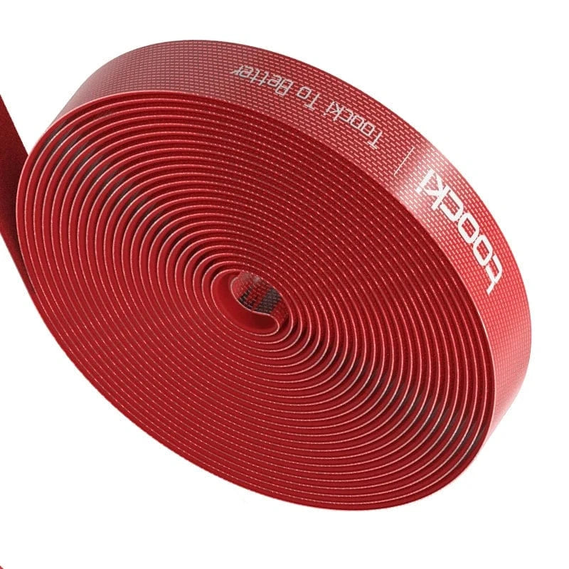 Attache Cable Electrique Rouge