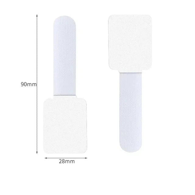 Attache Cable Scratch Blanc