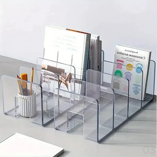 Bannette Verticale Bureau Transparent