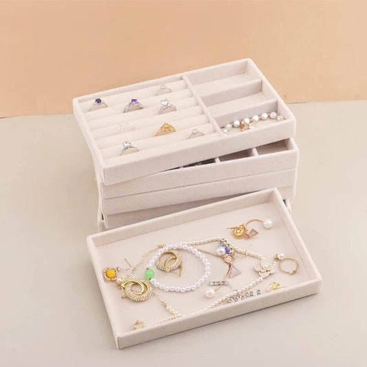 Boîte à bijoux avec Plusieurs Rangement pour Bague