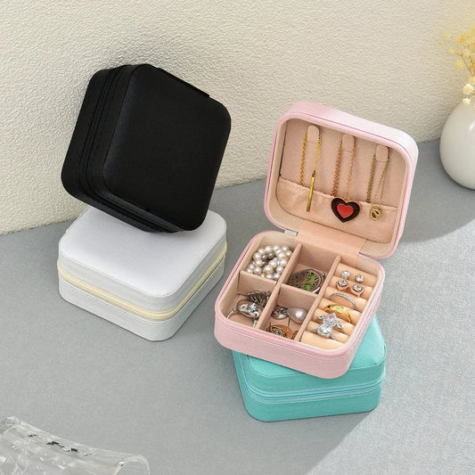 Boîte à Bijoux pour Rangement Boucles d'Oreilles