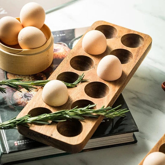 Boite à Oeufs en Bois