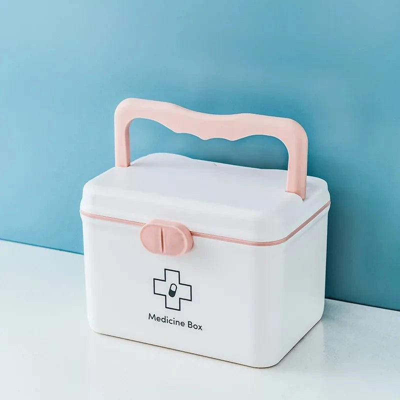 Boîte à Pharmacie Bébé Blanc