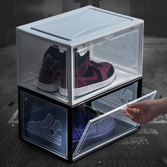 Boîte Chaussure Transparente avec Fond pour Séparer