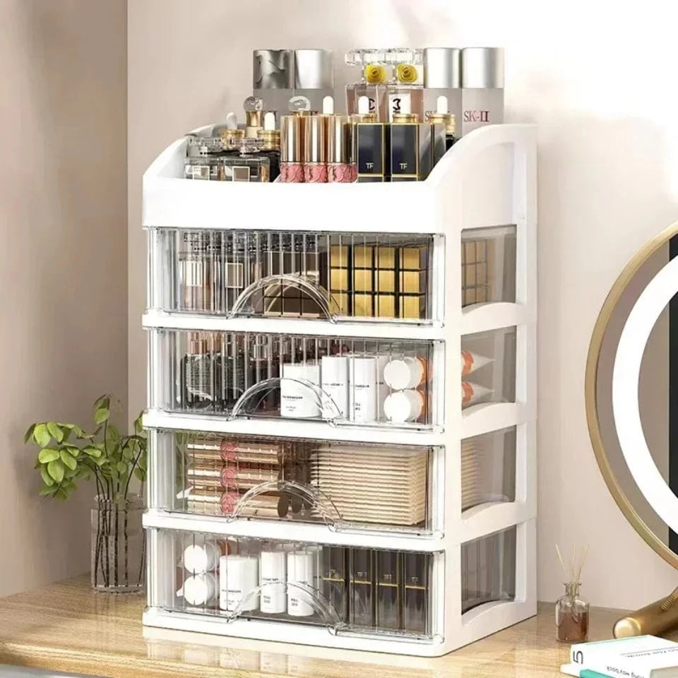 Boîte de Rangement Plastique à Tiroir Maquillage