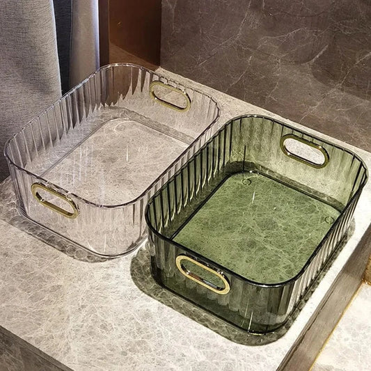 Boîte de Rangement Plastique Salle de Bain