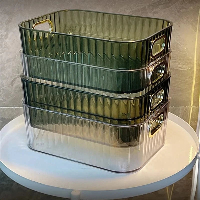 Boîte de Rangement Plastique Salle de Bain
