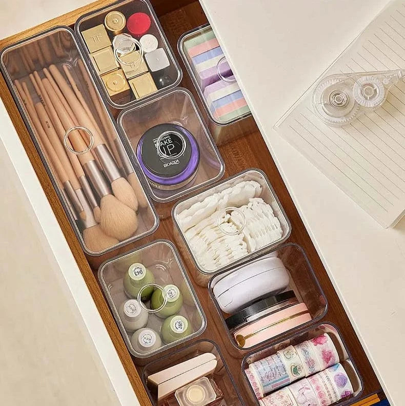 Boîte de Rangement pour Tiroir Salle de Bain