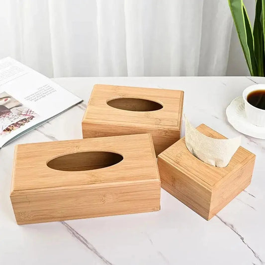 Boîte Mouchoir Bois