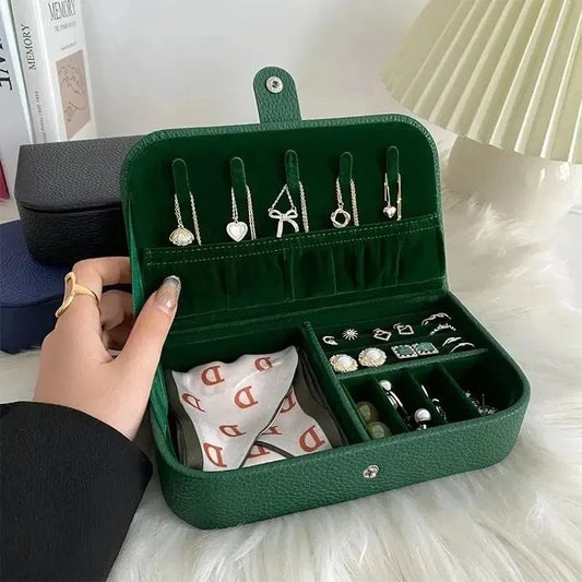 Boîte pour Rangement Bijoux Moderne Vert