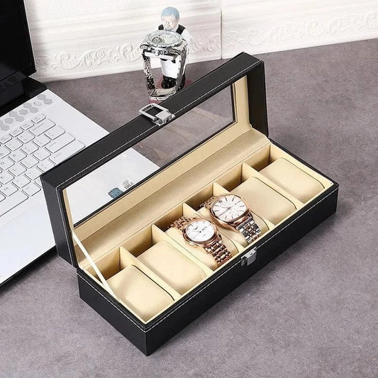 Boîte Rangement 6 Montres