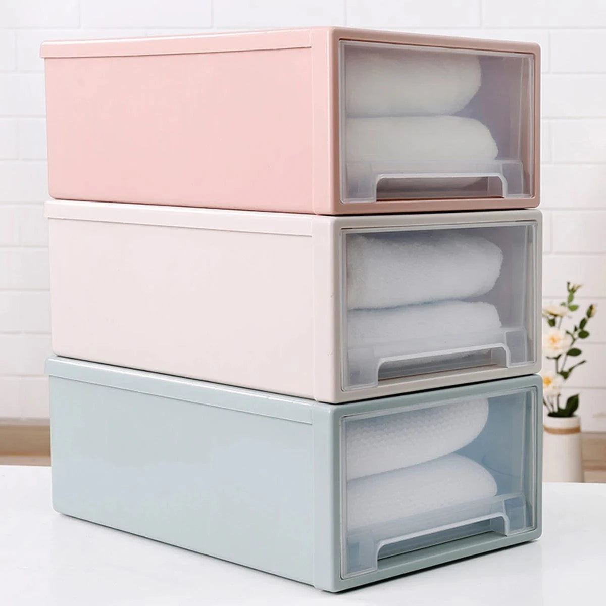 Boîte Rangement Draps