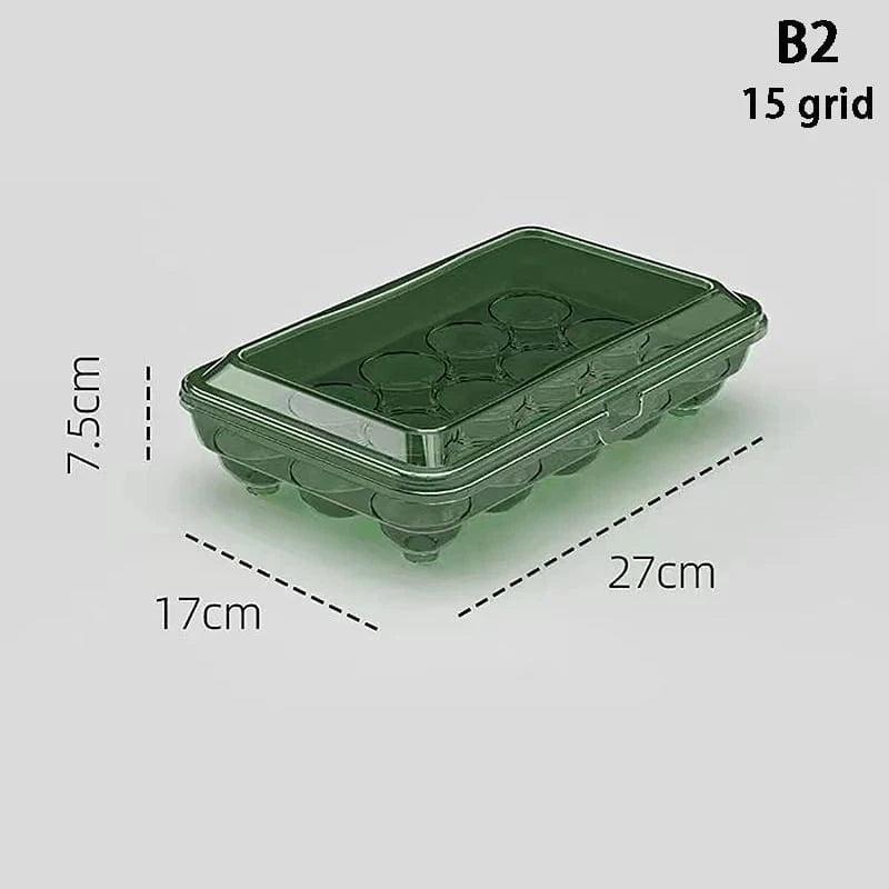 Boite Rangement Oeufs Vert