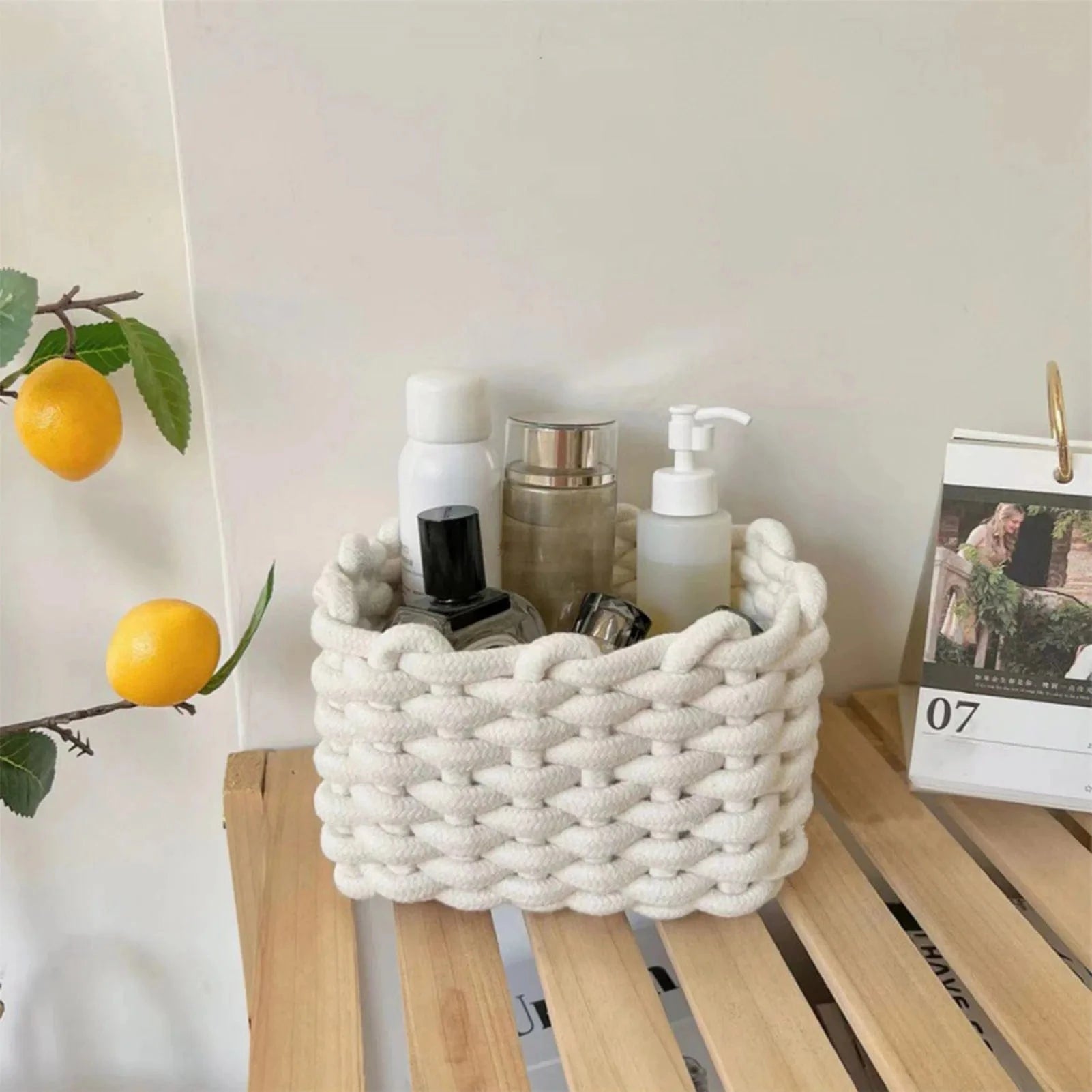 Boîte Rangement Salle de Bain Design