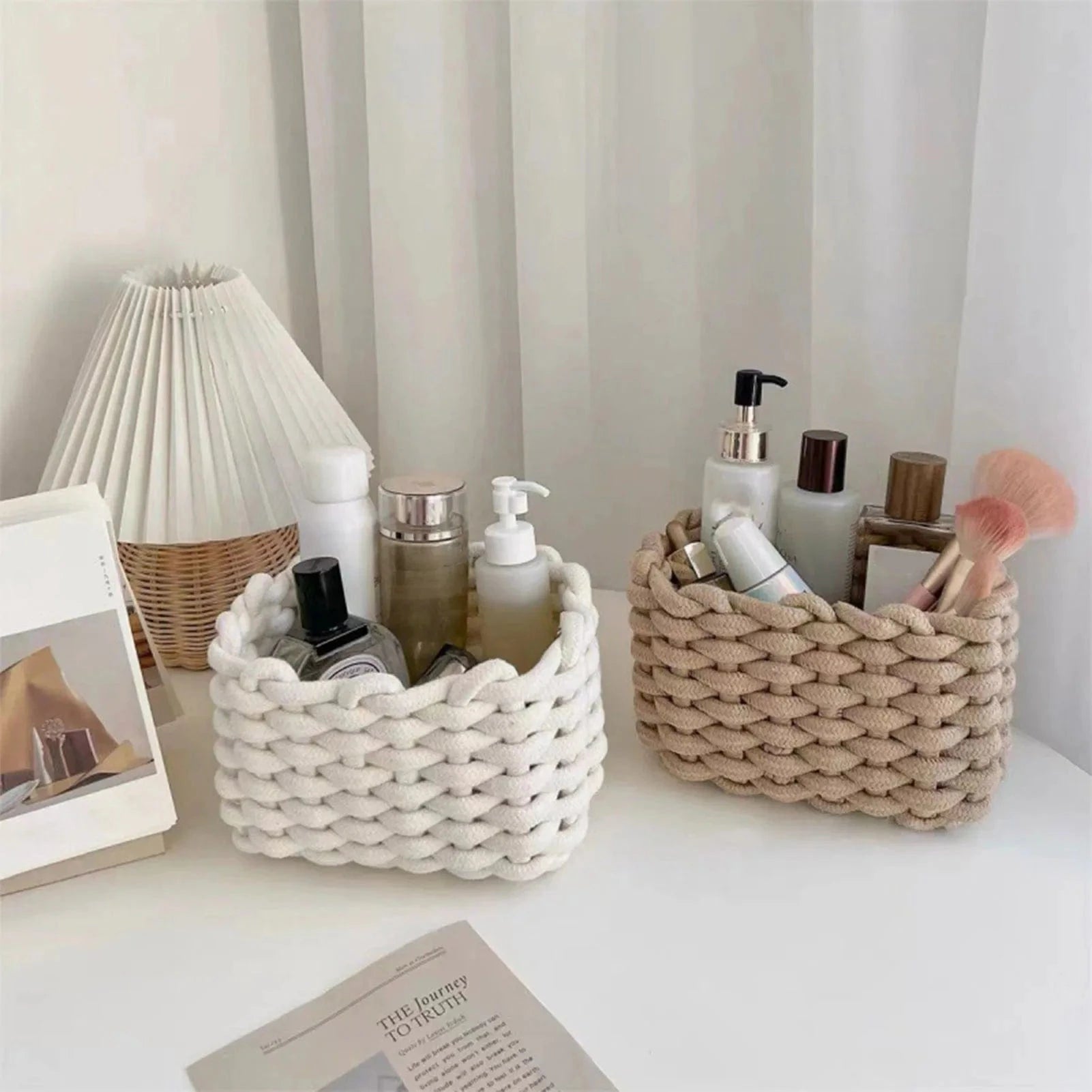 Boîte Rangement Salle de Bain Design