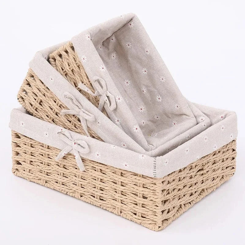 Boîte Rangement Serviette Salle de Bain