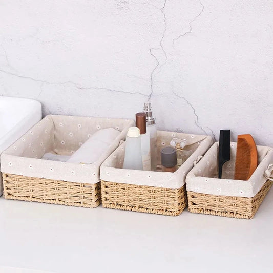 Boîte Rangement Serviette Salle de Bain