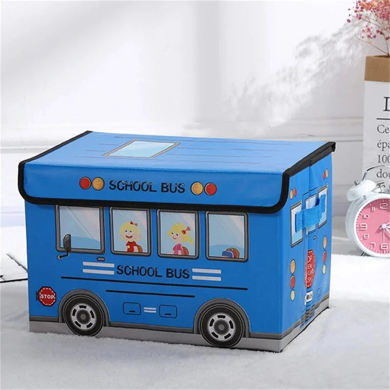 Coffre pour Ranger les Jouets Bleu