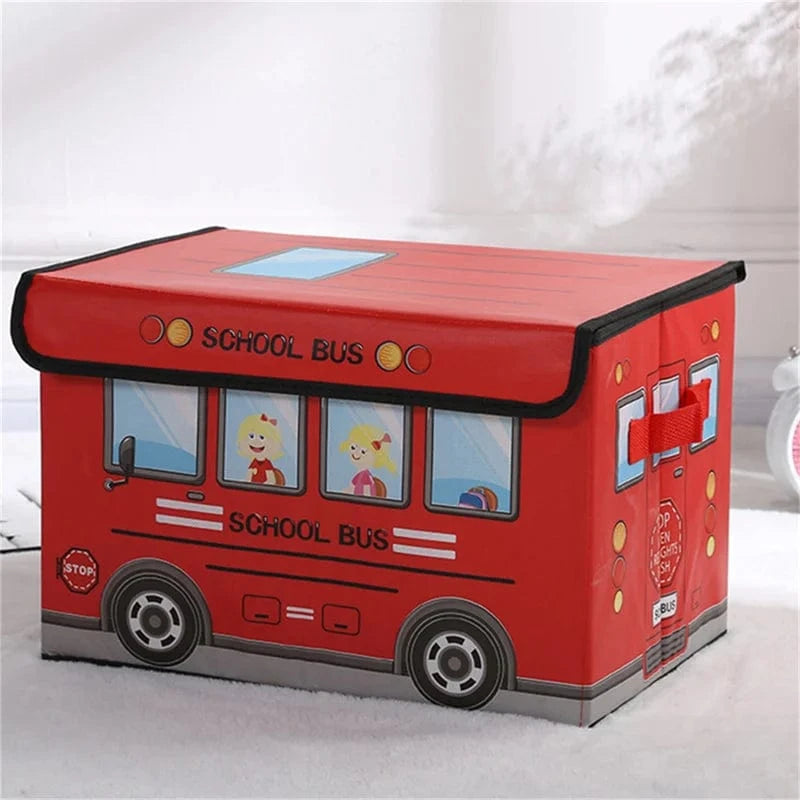 Coffre pour Ranger les Jouets Rouge