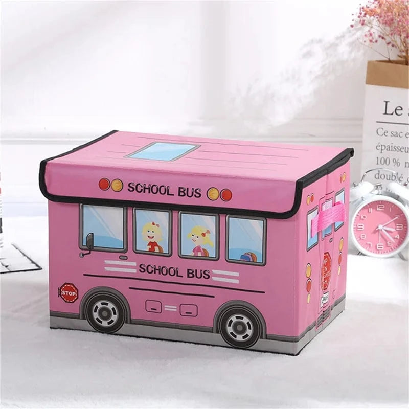 Coffre pour Ranger les Jouets Rose