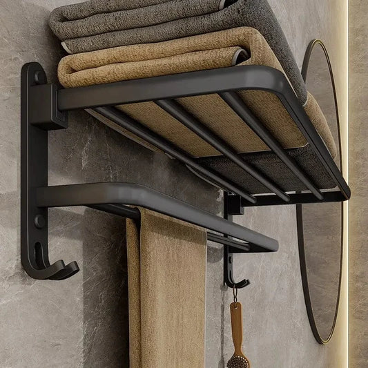 Étagère Range Serviette Salle de Bain