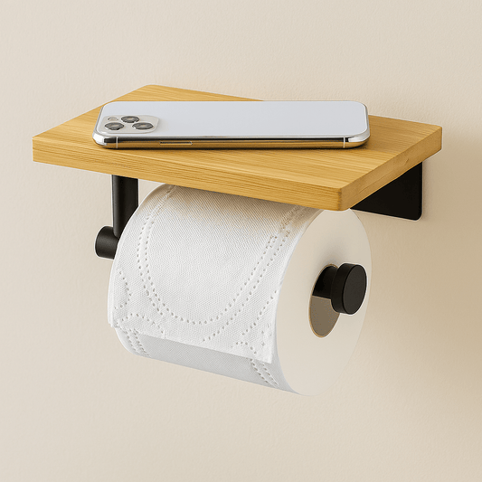 Étagère WC Bois