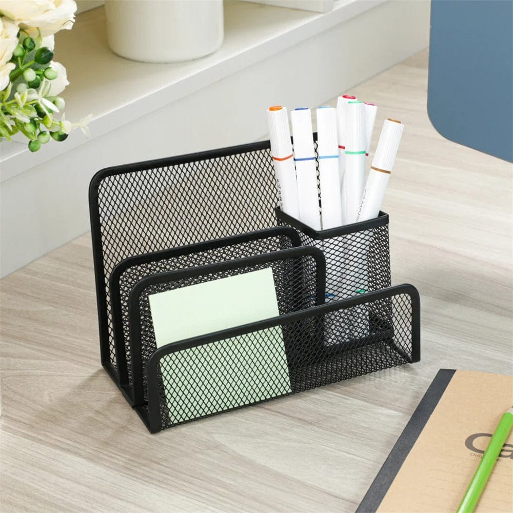 Organisateur de Bureau Noir